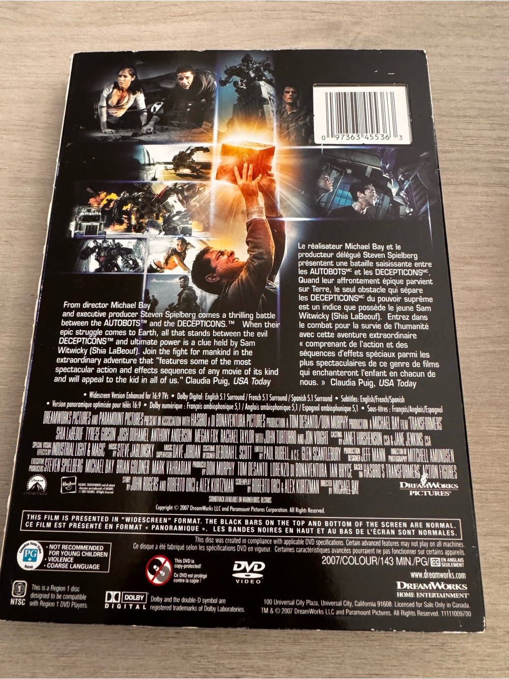 Transformers DVD - Picture 2 of 4